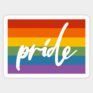 LGBTQ+ Pride Flag Sticker